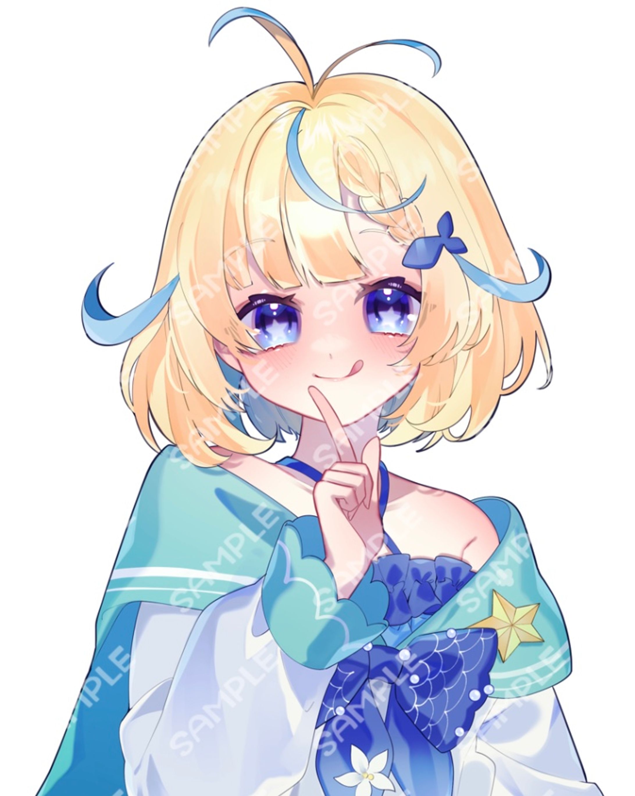 【個人依頼】バストアップ イラスト-1