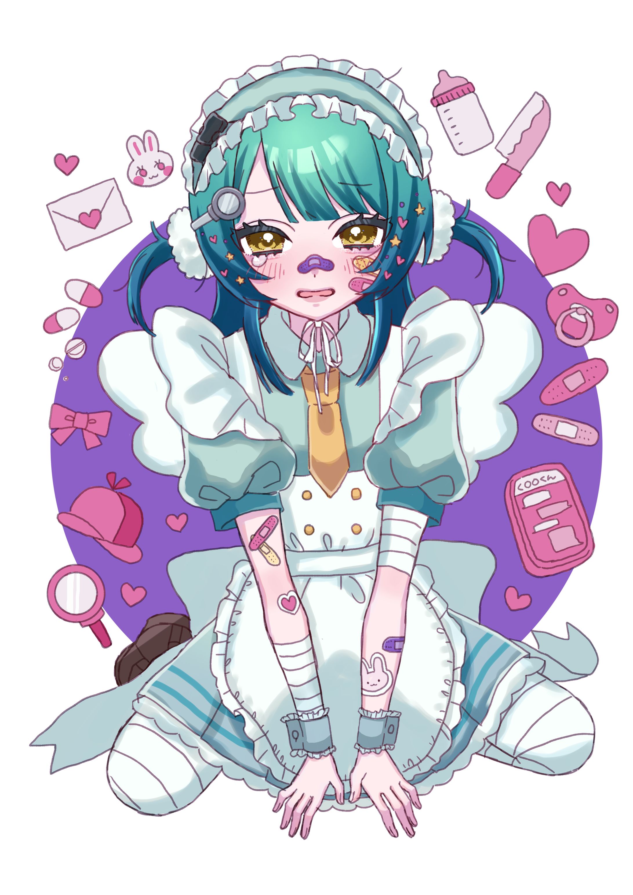 ゆにガール　イラスト-1