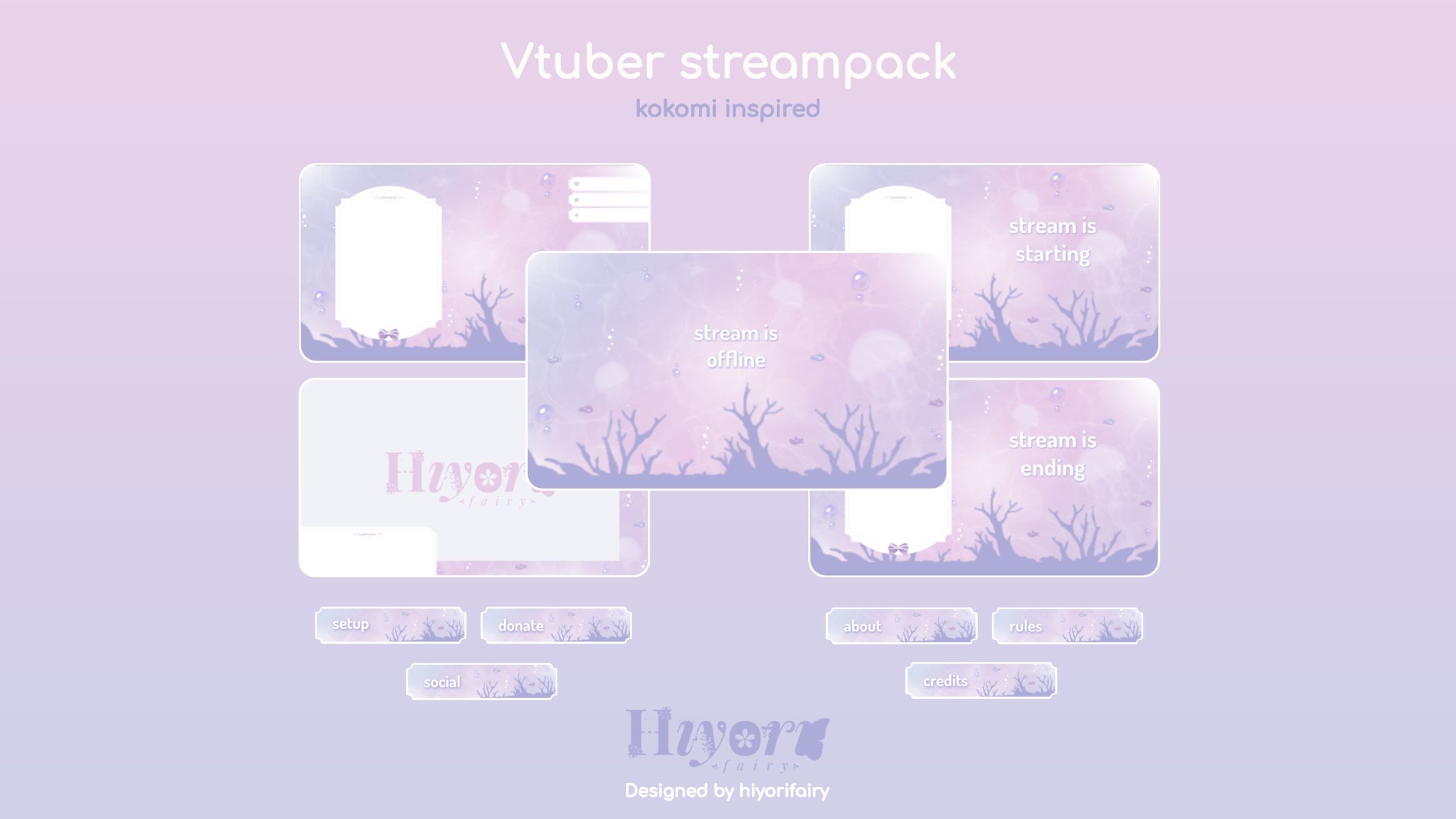 Kokomi VTuber Streampack-1