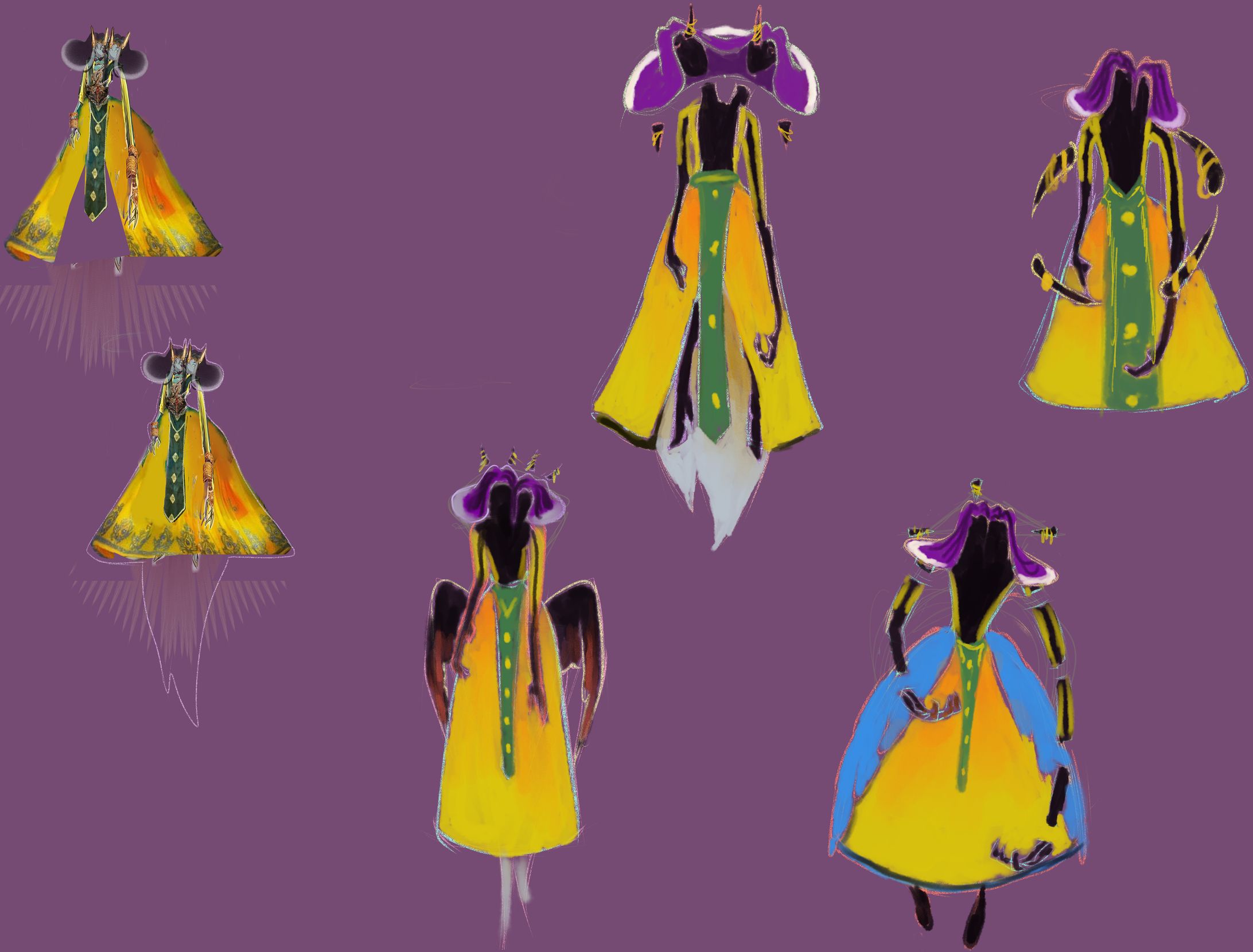 Flow, character design-1