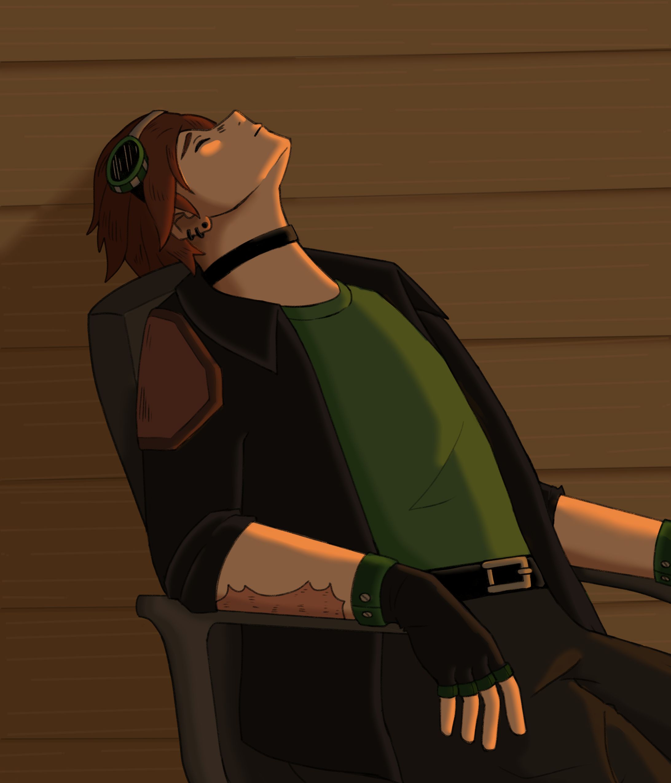 Fullbody OC on chair-1