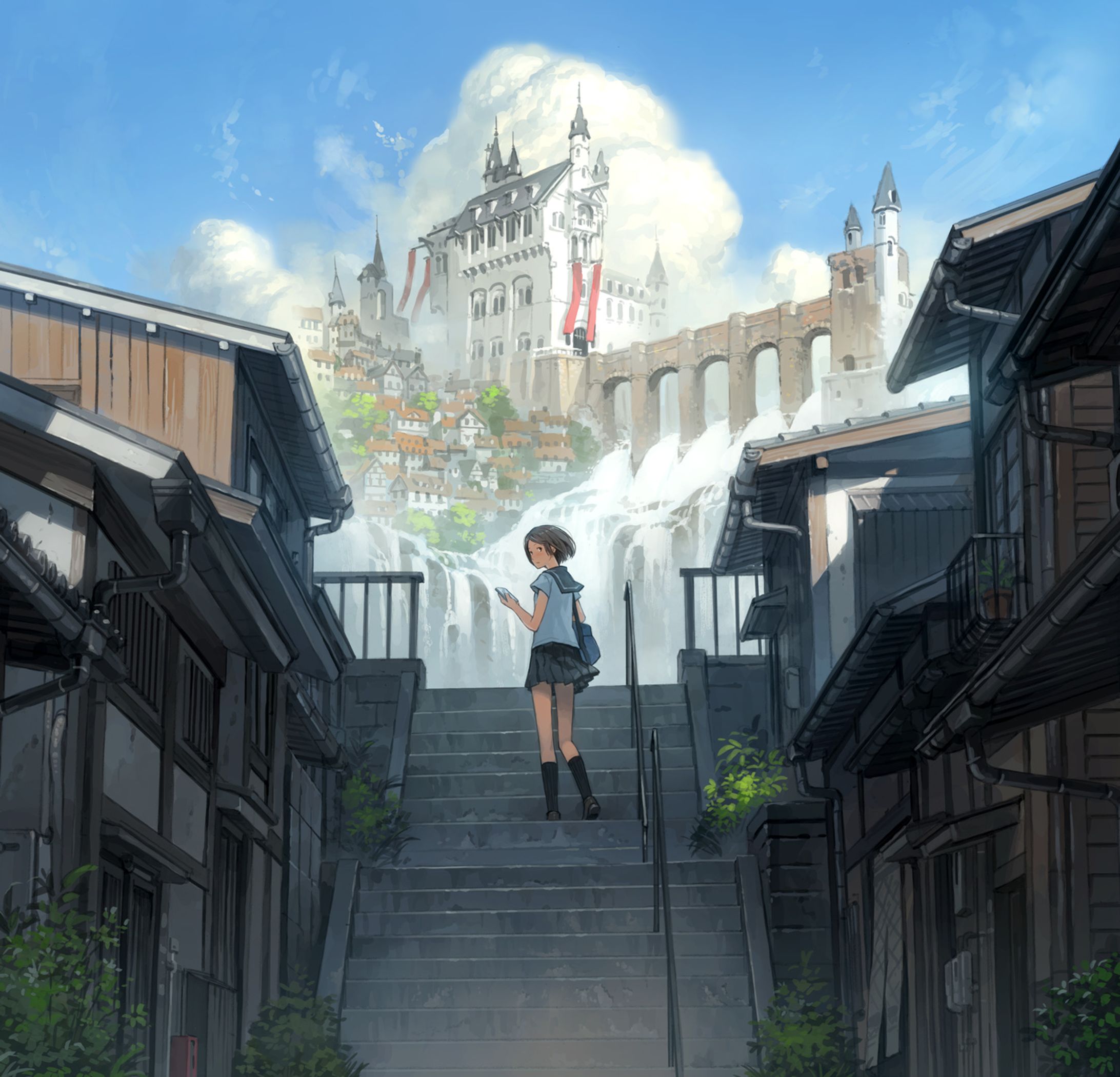 「美しい情景イラストレーション」-1