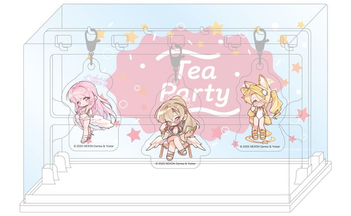 株式会社Yostar Shop ブルーアーカイブ「ケース付きチャームセット（ティーパーティー）」他1種 商品企画・デザイン