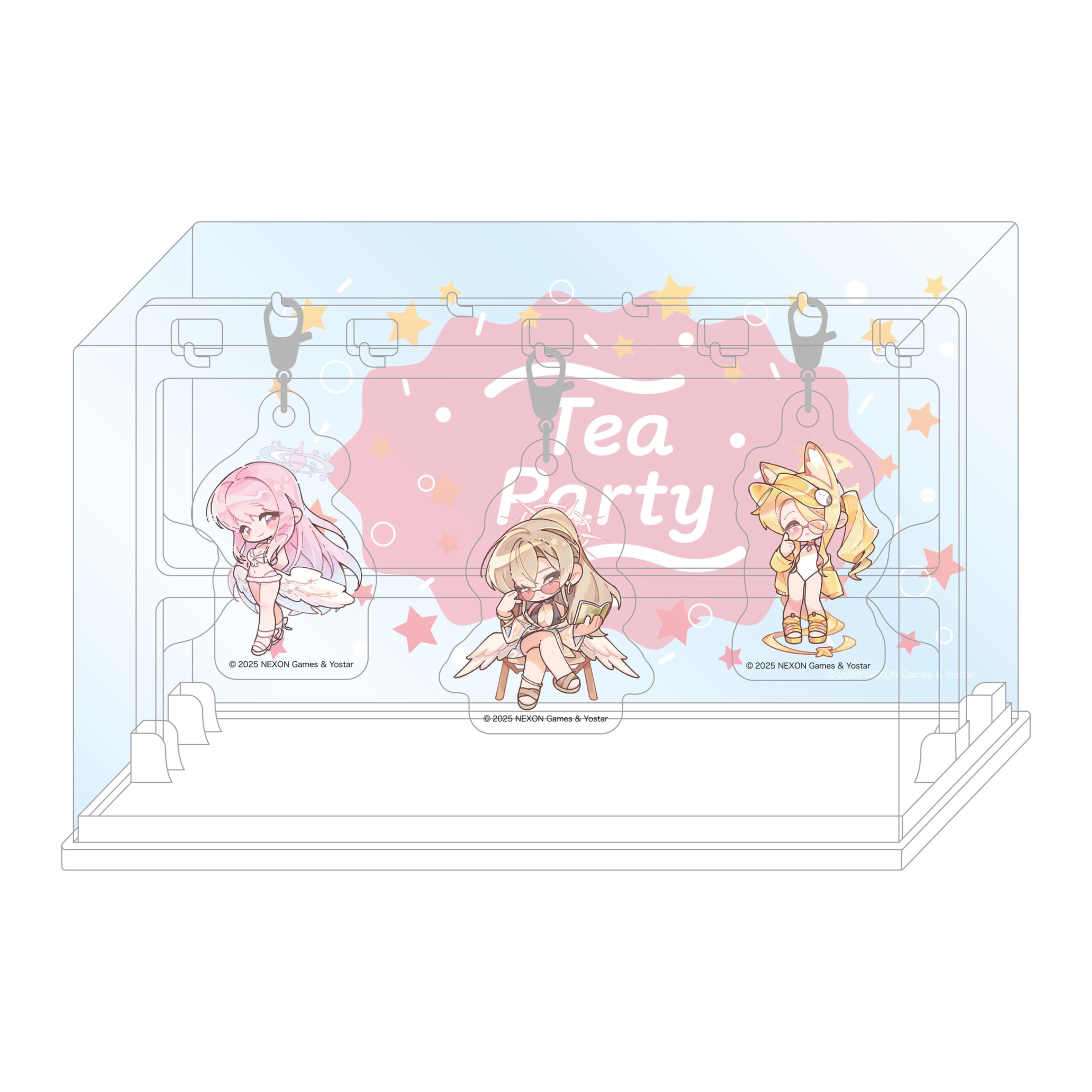 株式会社Yostar Shop ブルーアーカイブ「ケース付きチャームセット（ティーパーティー）」他1種 商品企画・デザイン-1