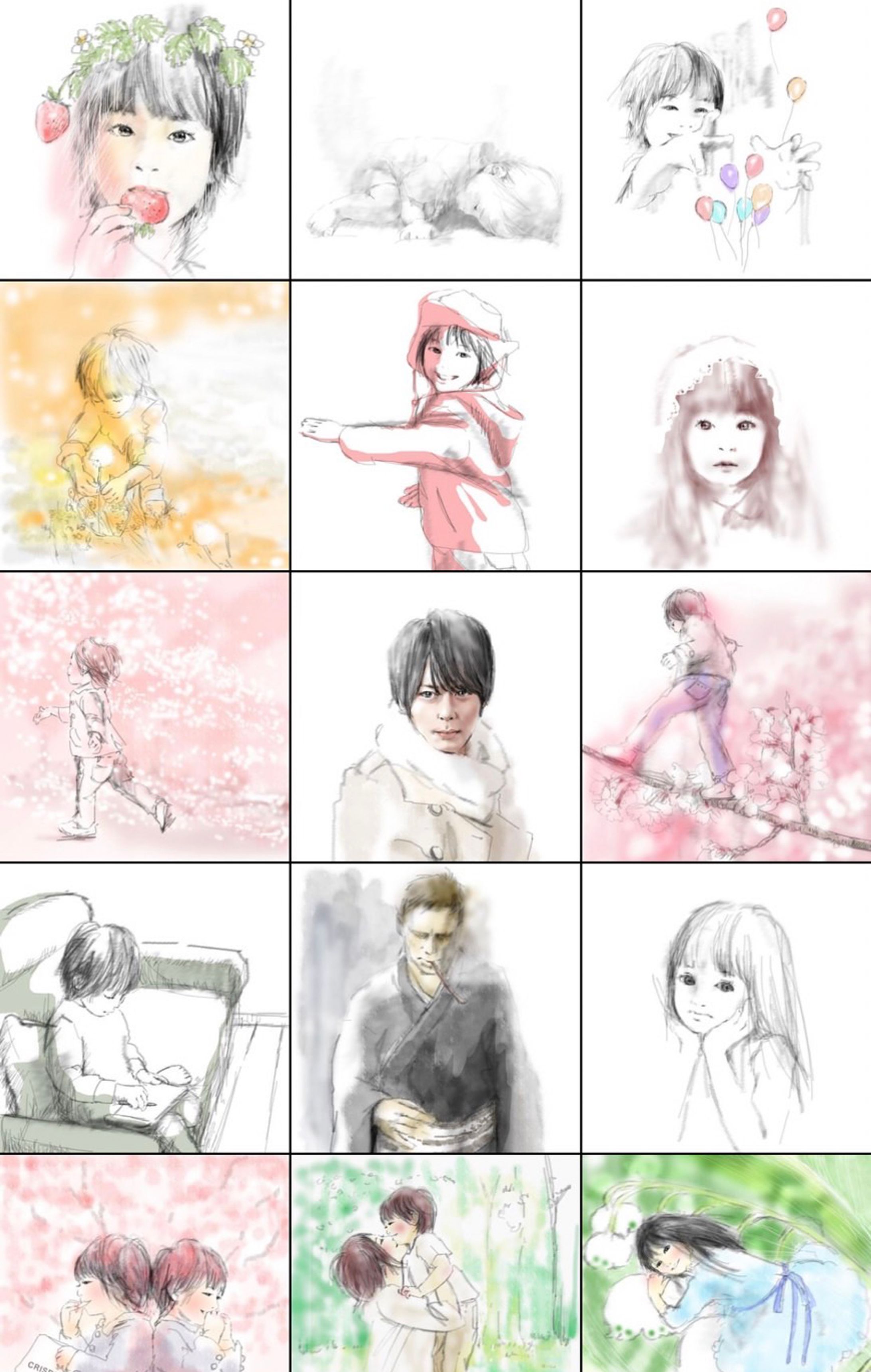 instagramイラストアカウント-1