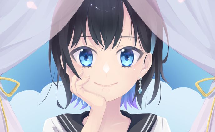 鯨井蒼様/色紙アイコン