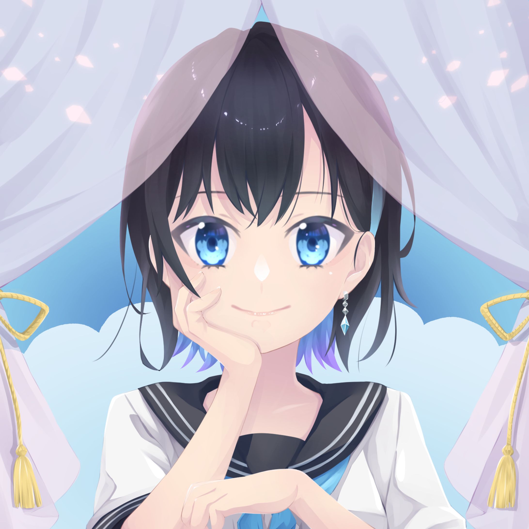 鯨井蒼様/色紙アイコン-1