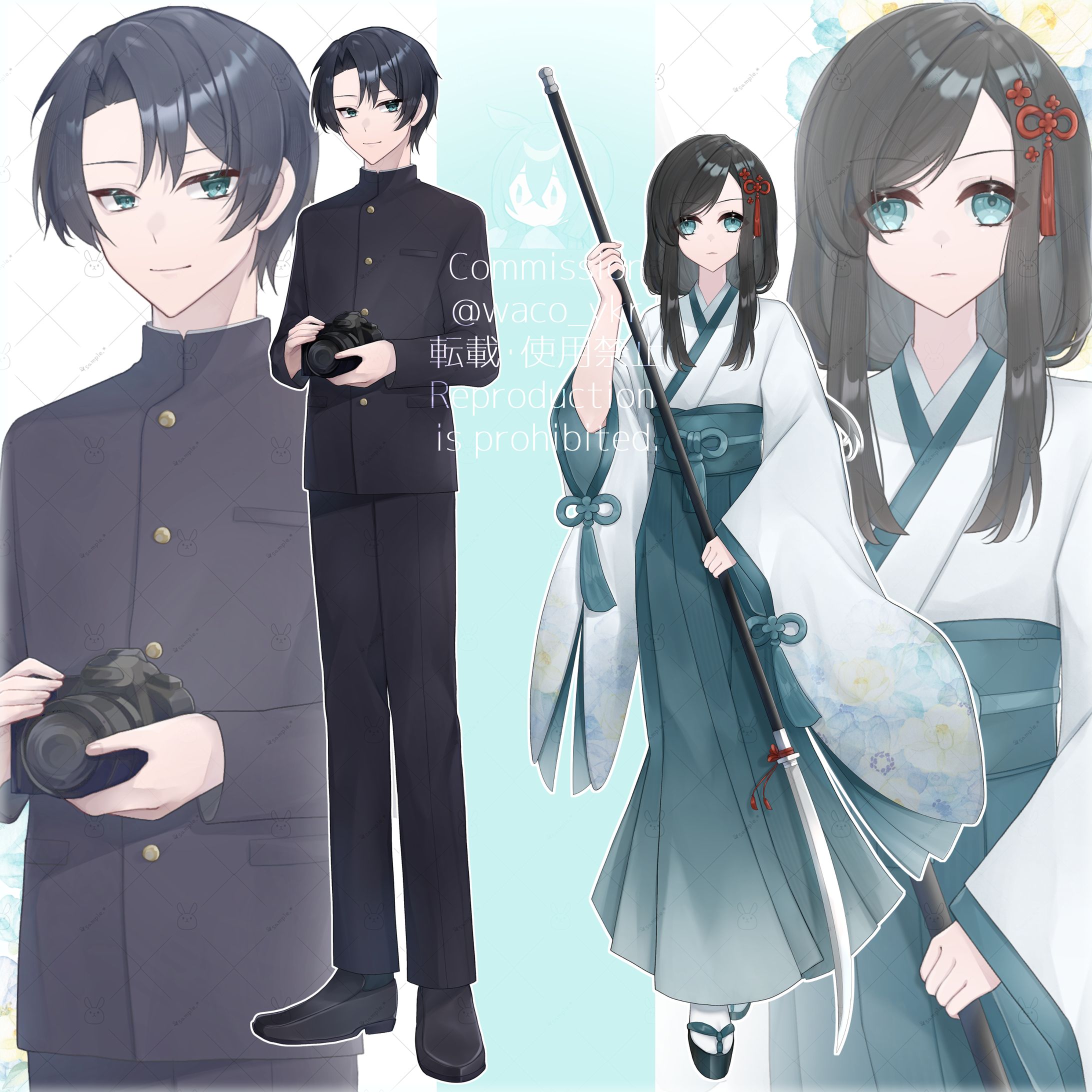 実績公開￤立ち絵/衣装デザイン①-1