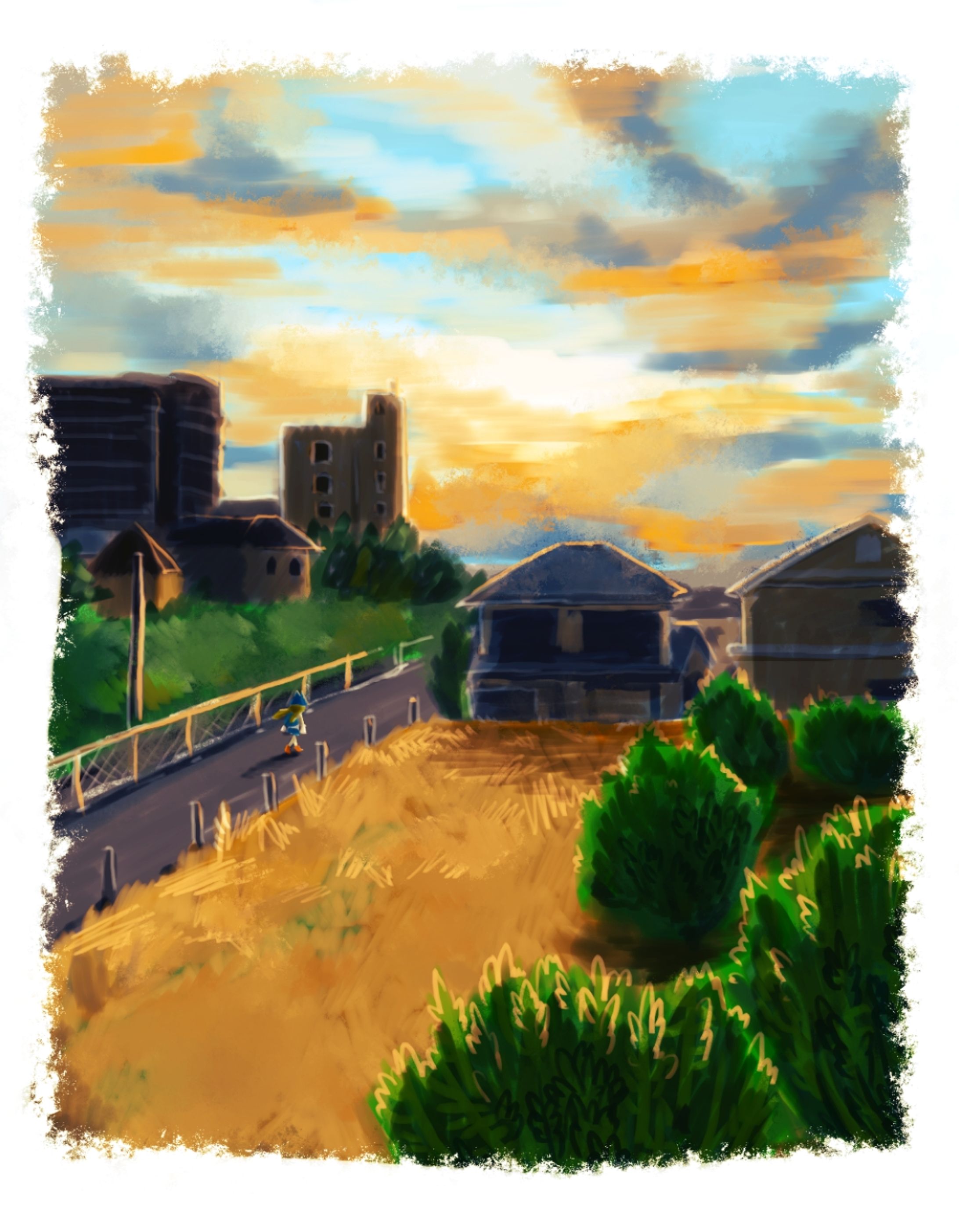 夕焼け-1