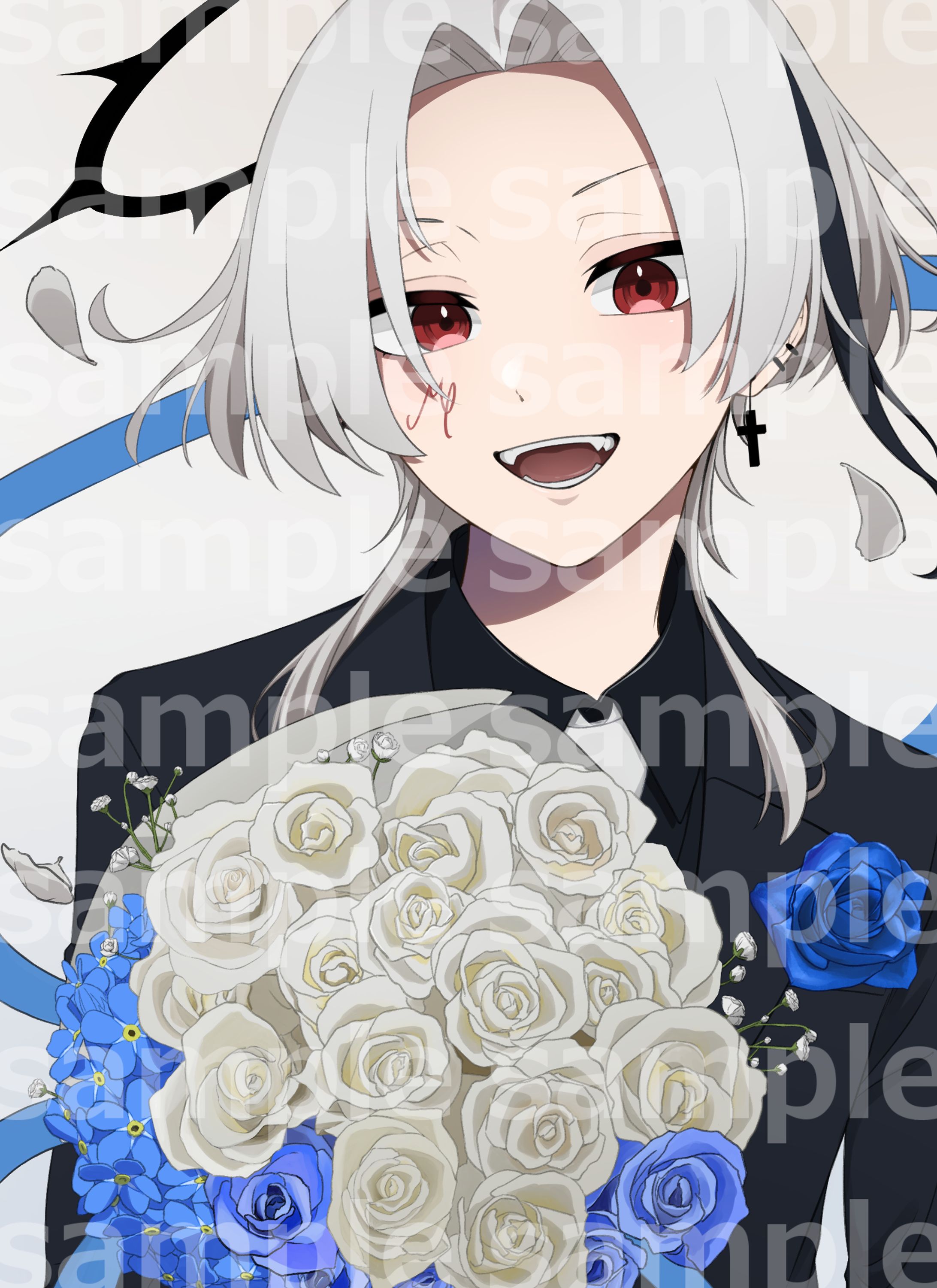 【お仕事】ミカエラ様 周年イラスト-1