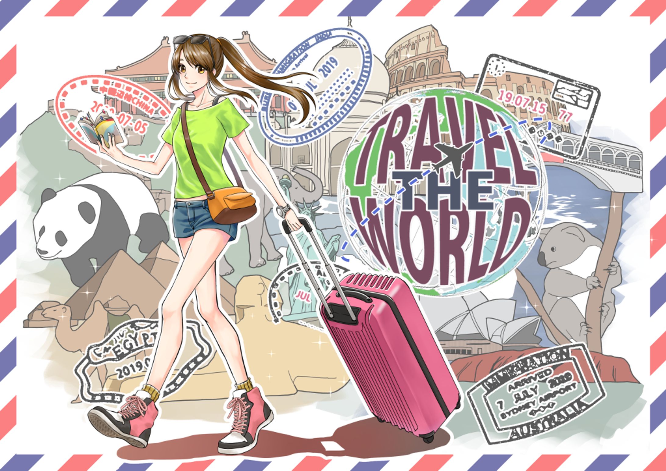 TRAVEL THE WORLD-1