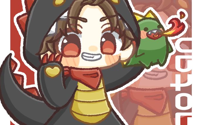 【がぉたんさん】イラスト【配信者さん】
