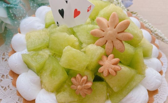 メロンタルト