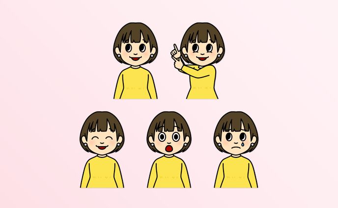 似顔絵イラスト作成【岩田様】