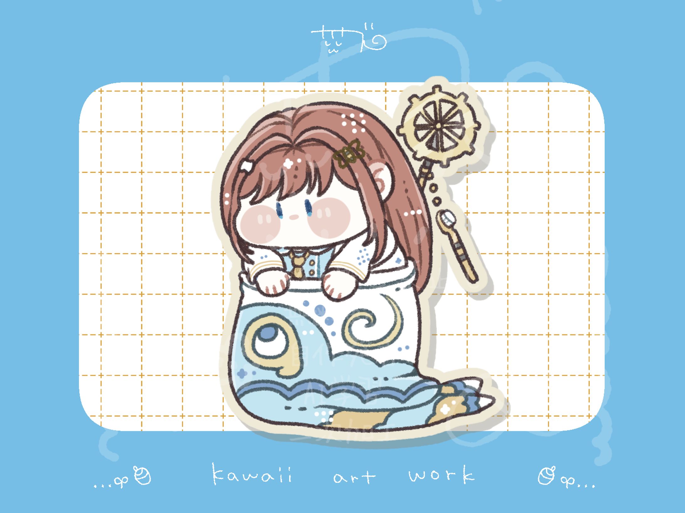 【ご依頼】量産SDイラスト/愛歯えいる様-1