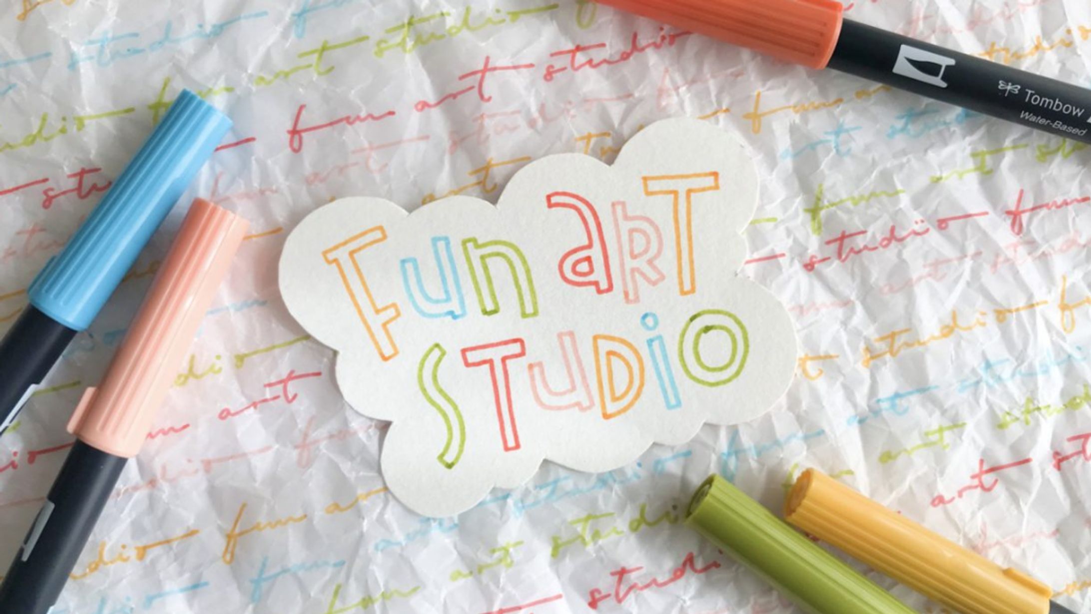 トンボ鉛筆 FUN ART STUDIO パートナー加入、 8月カバービジュアル及びSNS用作品制作-1