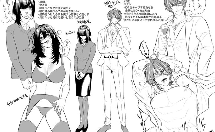 漫画家、イラストレーター、音声
