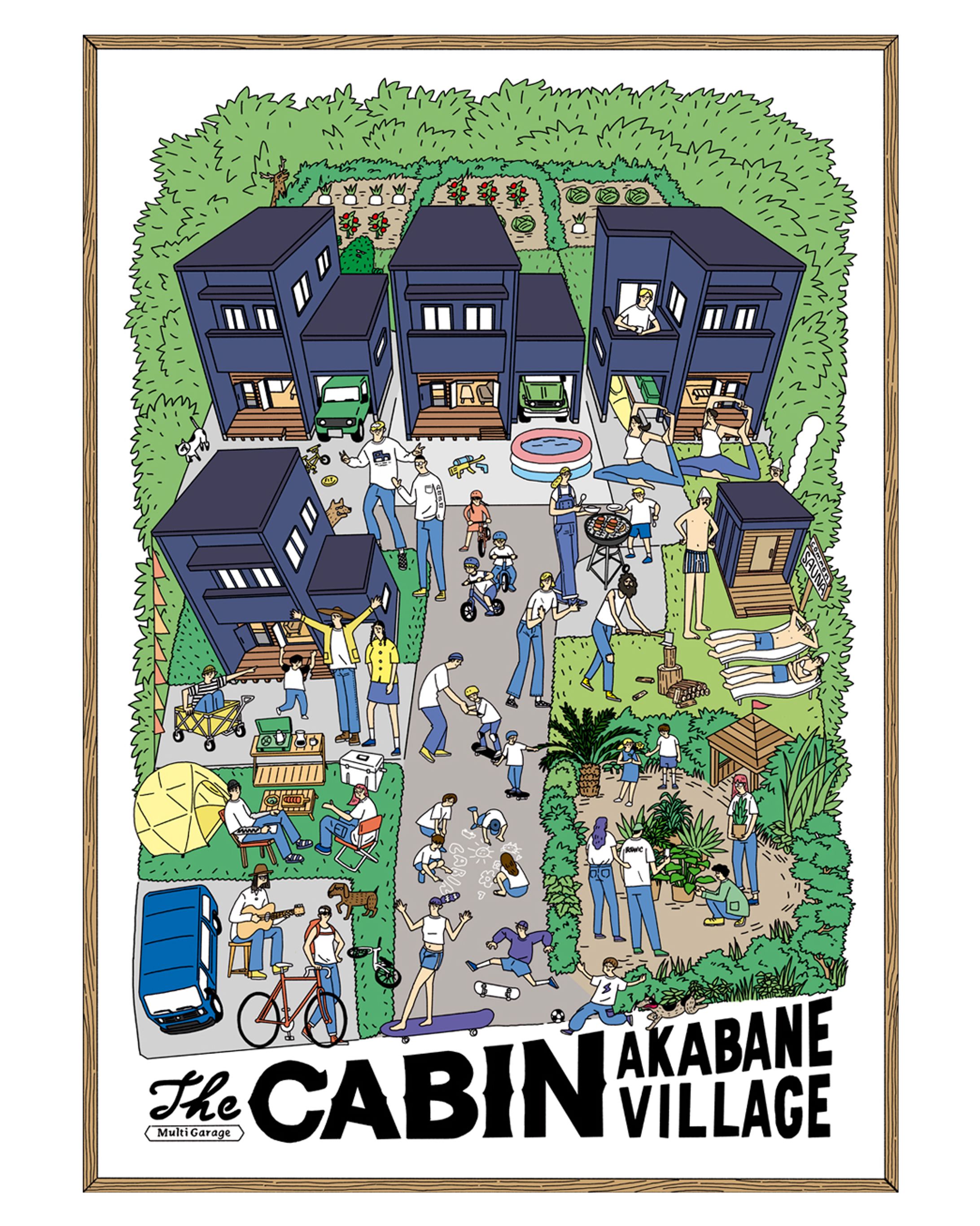 ラックスエステート「The CABIN」イメージイラスト-1