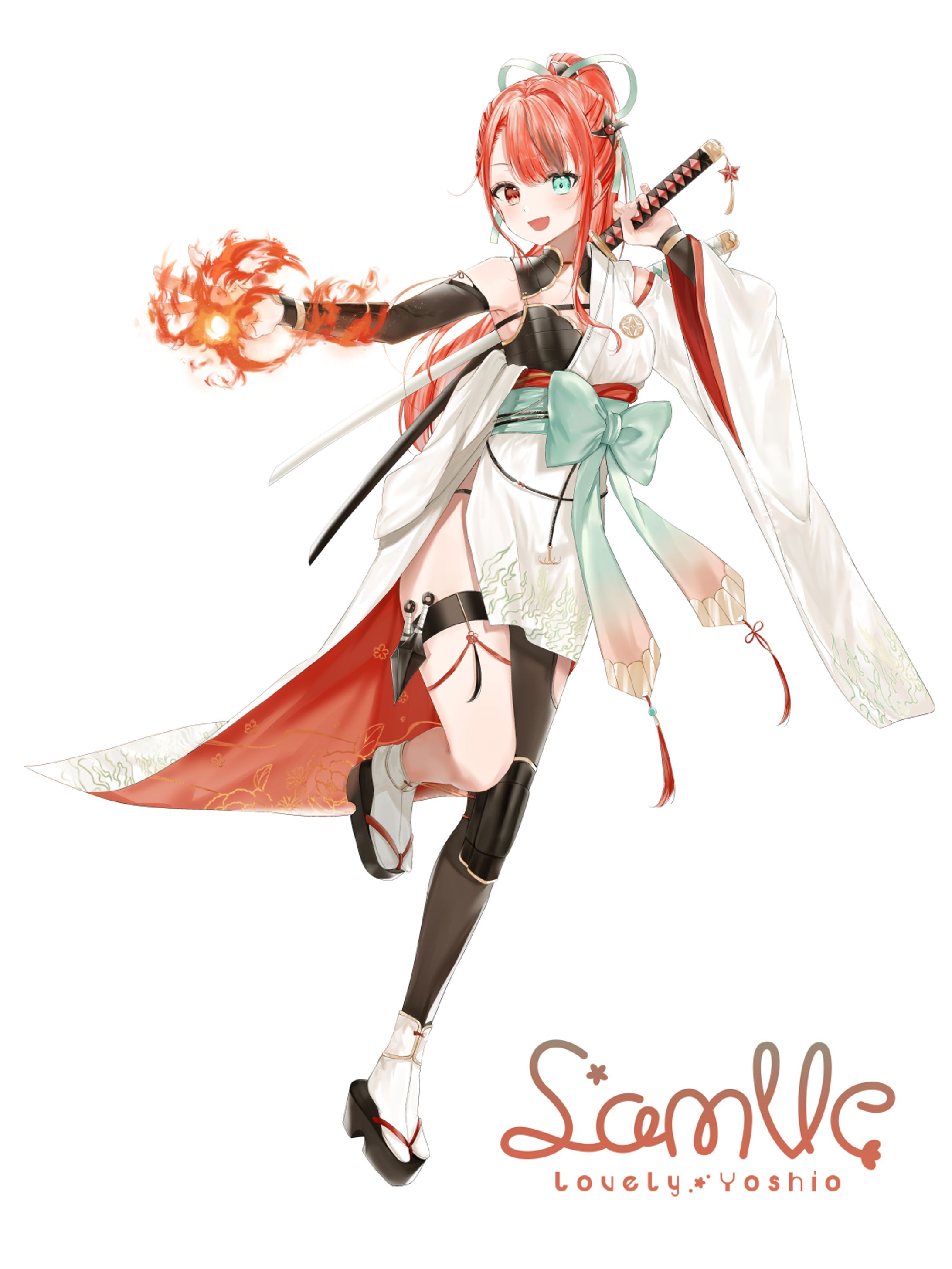 [Vtuber事務所ステラリズ]火華いるキービジュアルイラスト-1