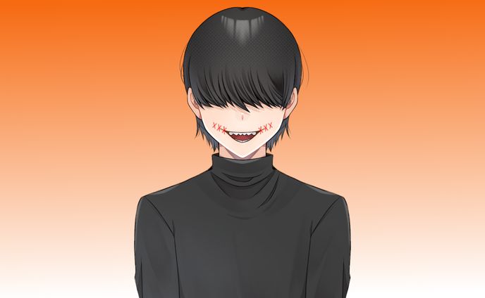 バストアップイラスト