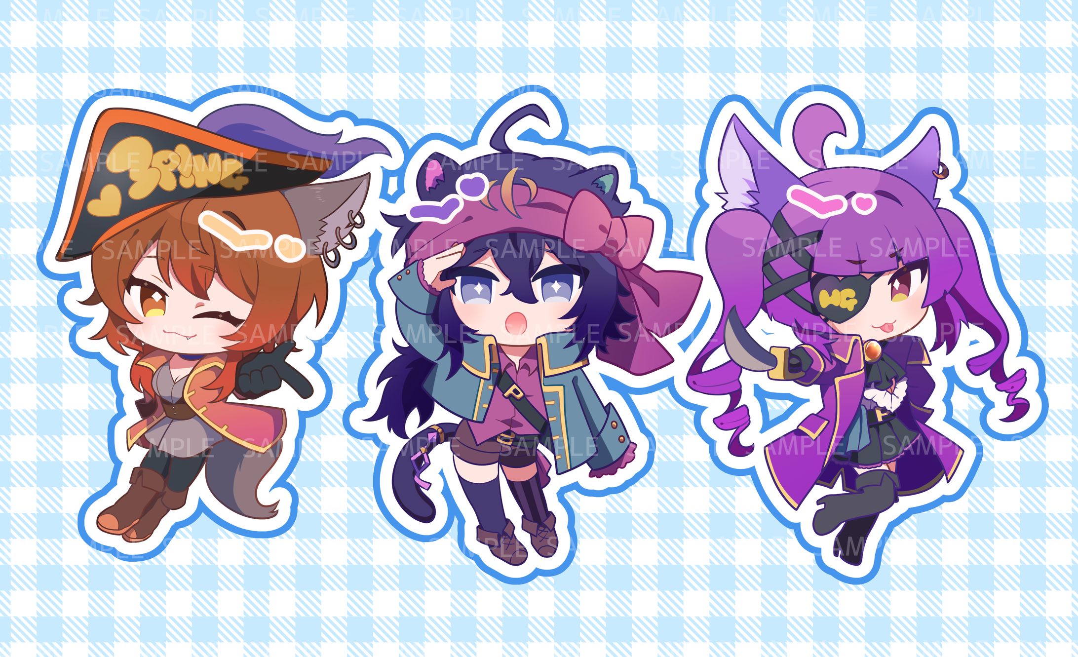 3P!NG様　SDイラスト-1