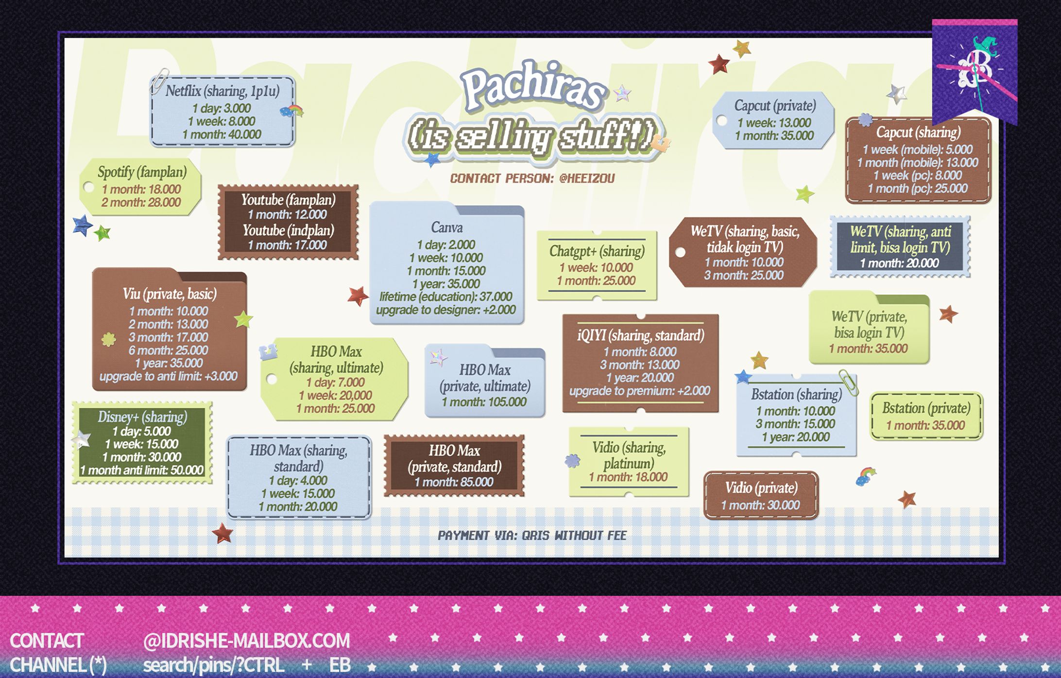 PACHIRAS PRICELIST-1