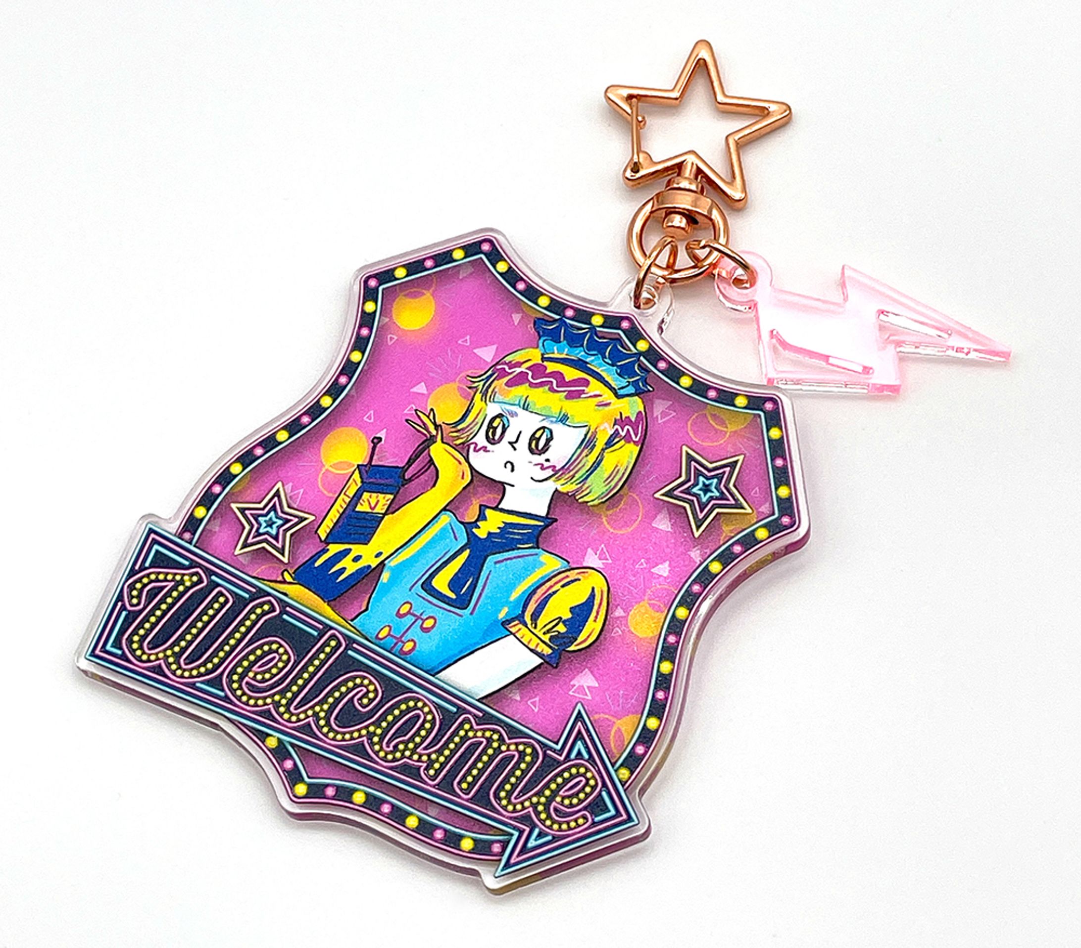 【ORIGINAL】NEO POP GIRLSアクリルキーフォルダー-1