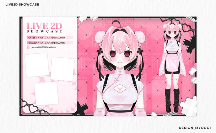 LIVE2D SHOWCASE Design