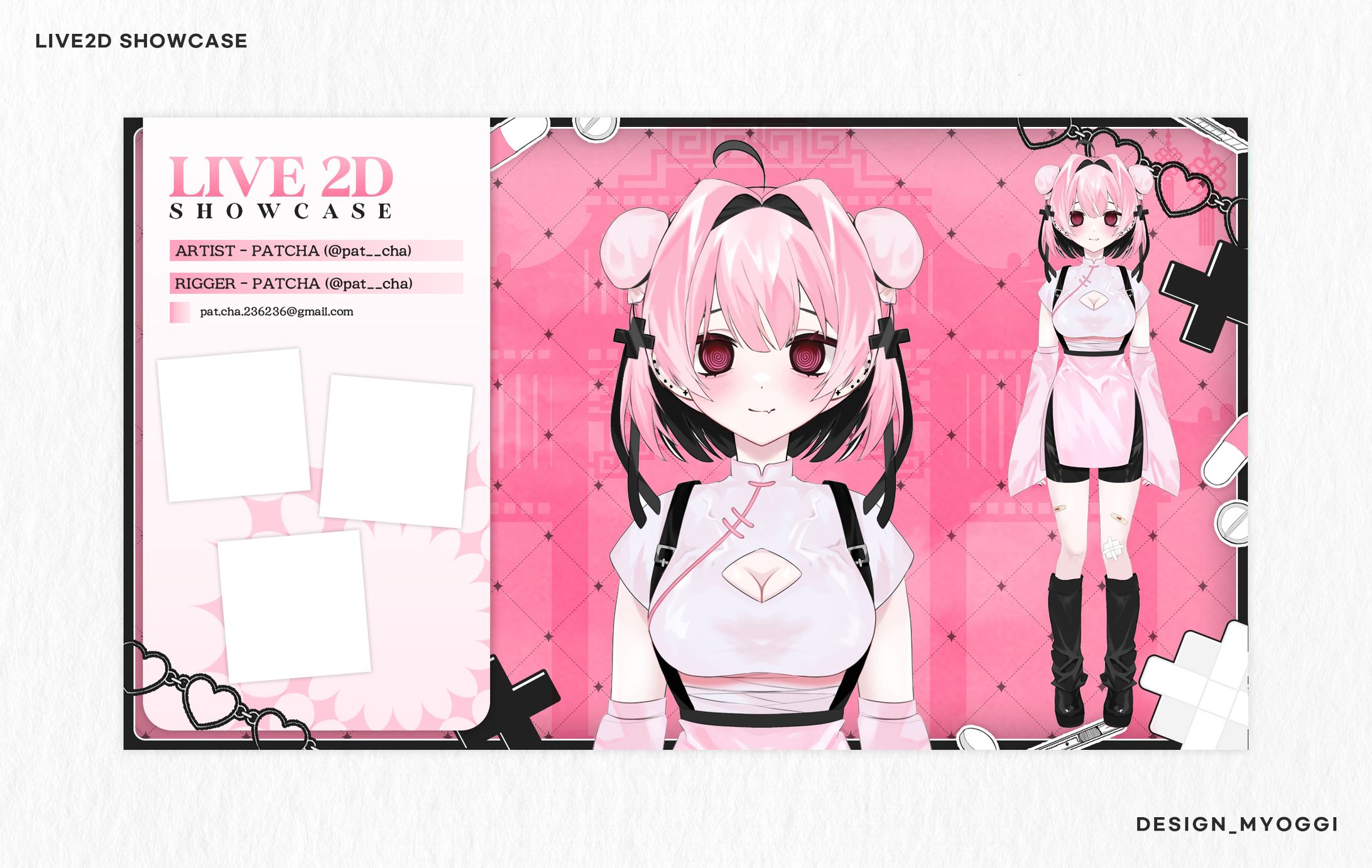 LIVE2D SHOWCASE Design-1