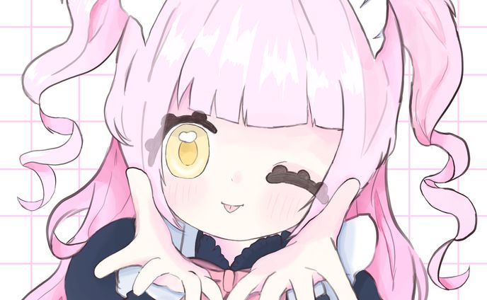 メイドさんのウインク