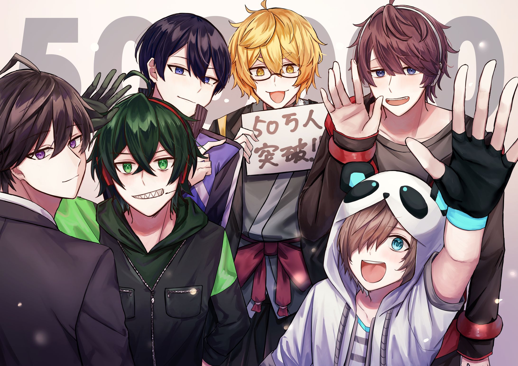 WTさん50万人おめでとうFA-1