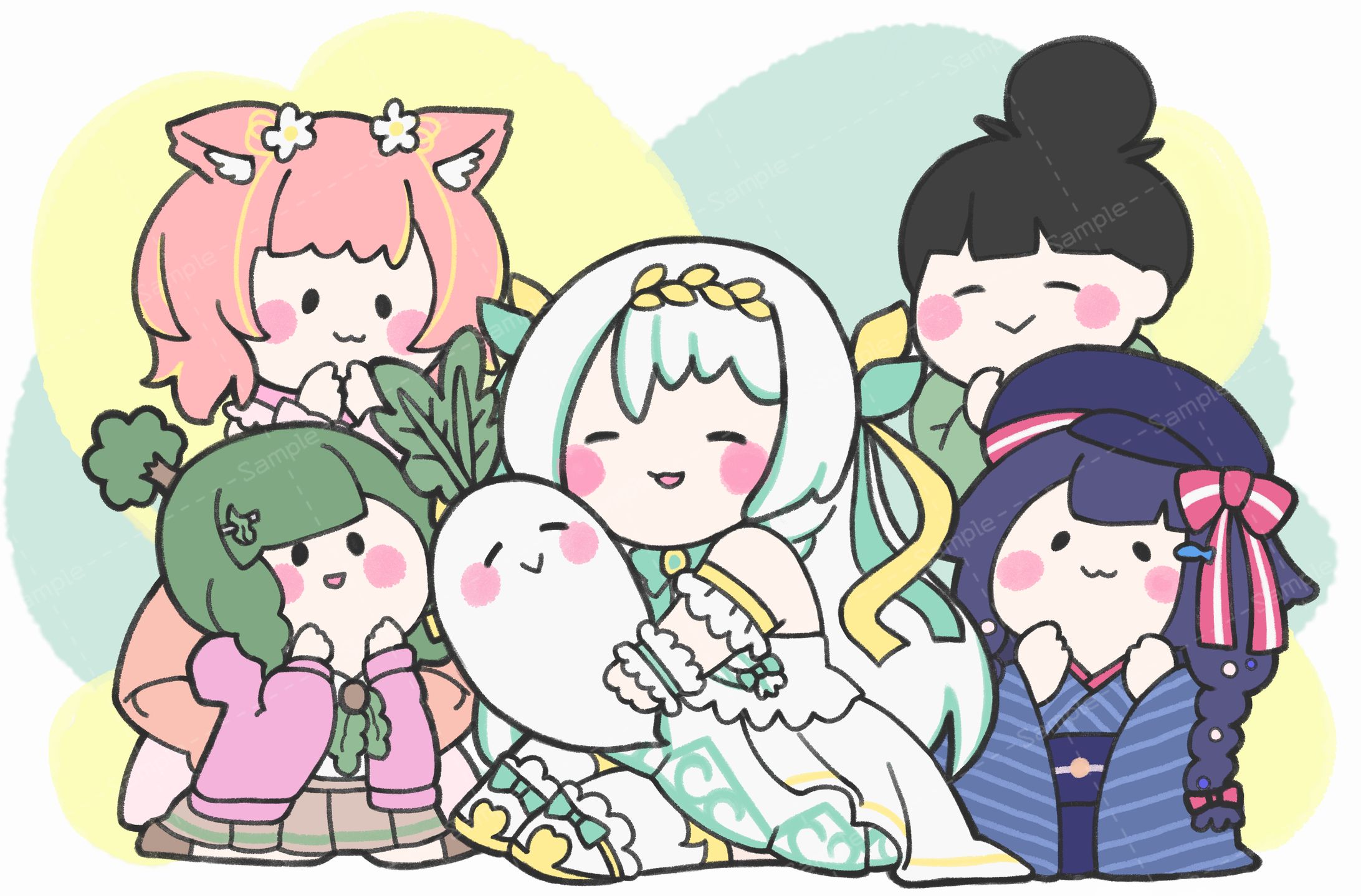 〈イラスト〉イベント記念🍼ルナティア・アヴィンスター さま-1