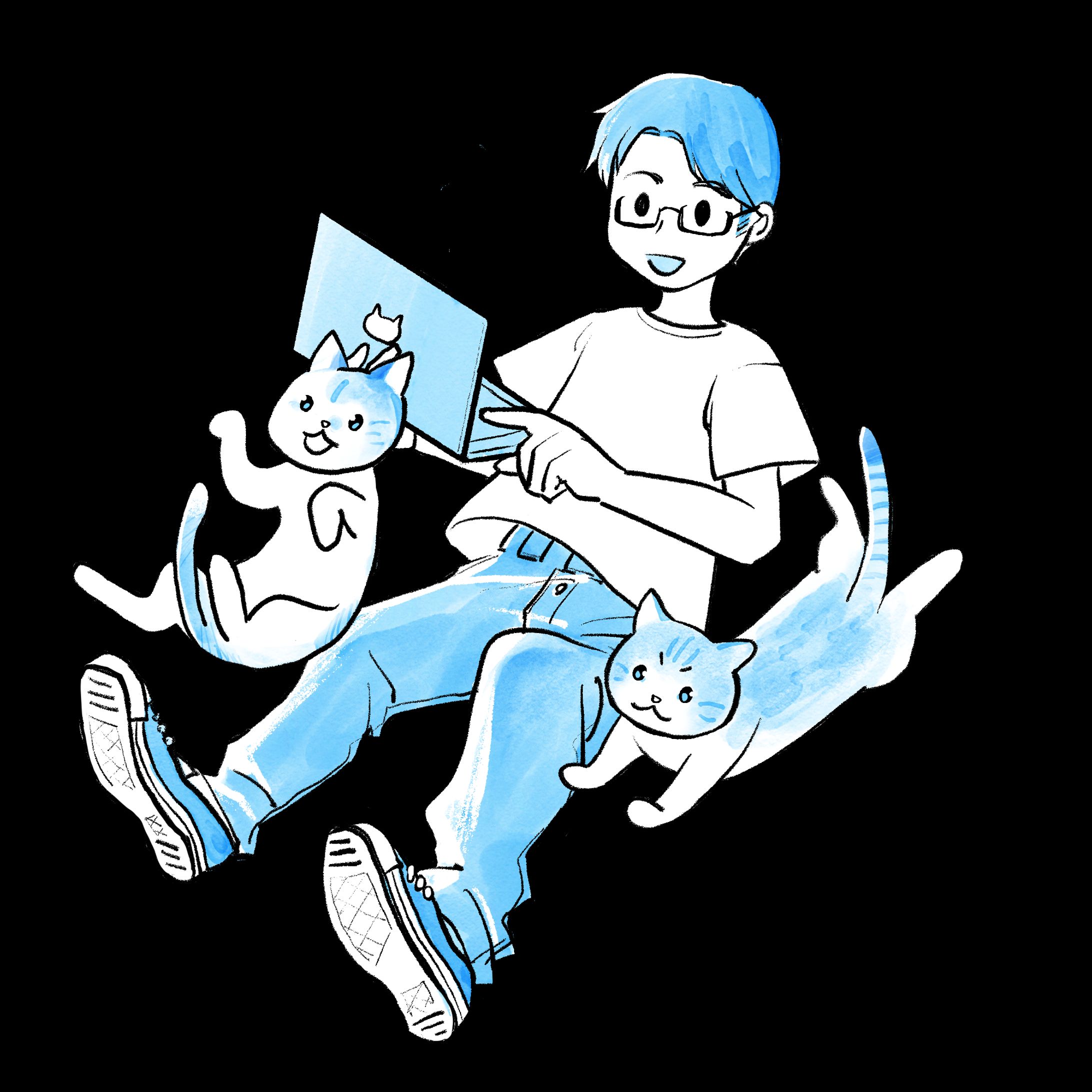 WEBサイト用 イラスト制作-1