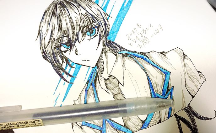キャラクターイラスト、fa