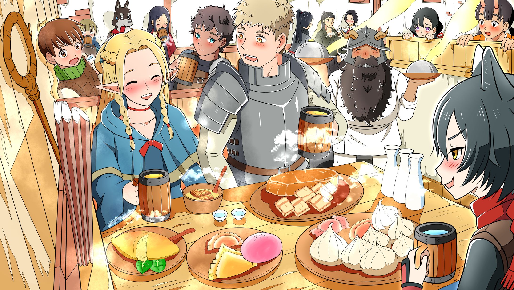 ダンジョン飯１期打ち上げ風-1