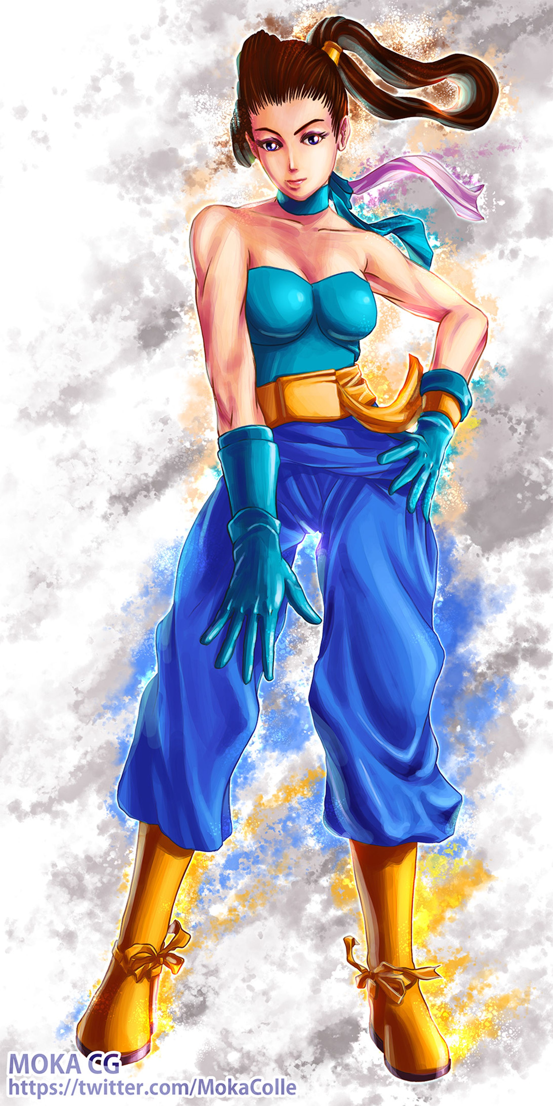 春麗もどきfanart-1