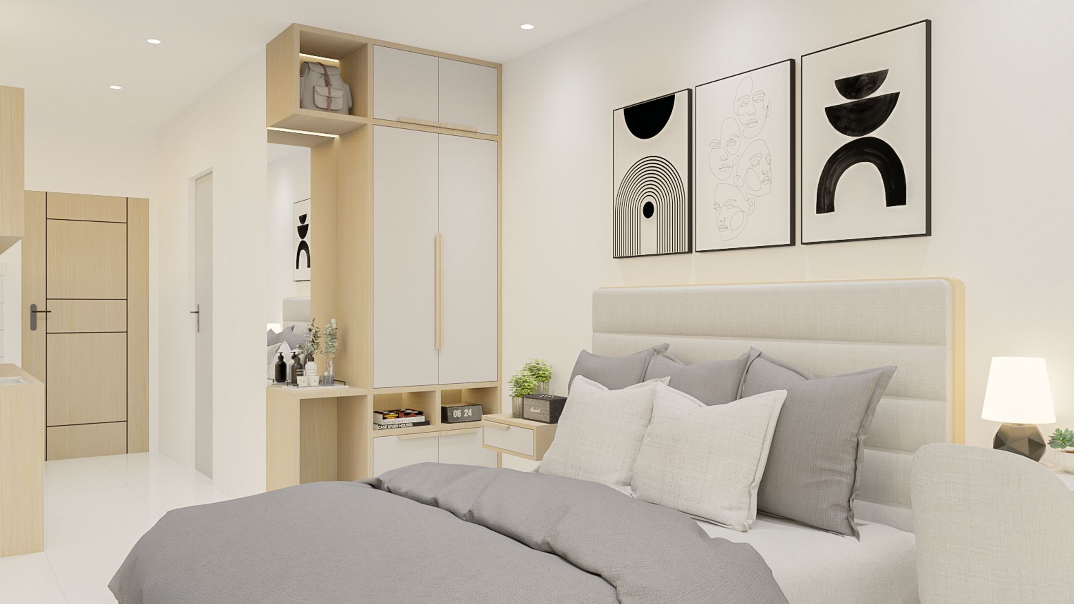 Interior Skyview Apartment - Medan-1