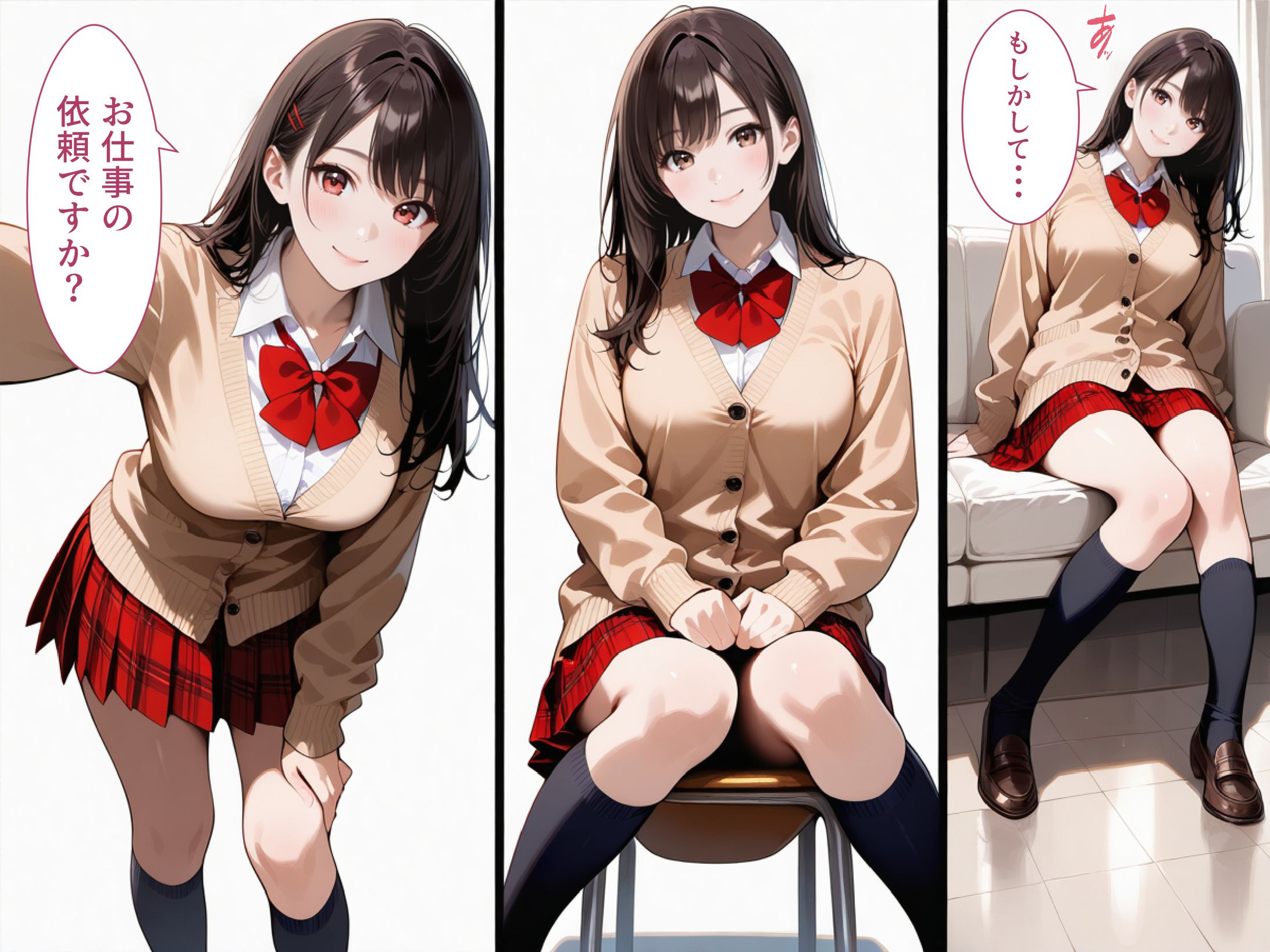 セリフ付きキャラ固定-1
