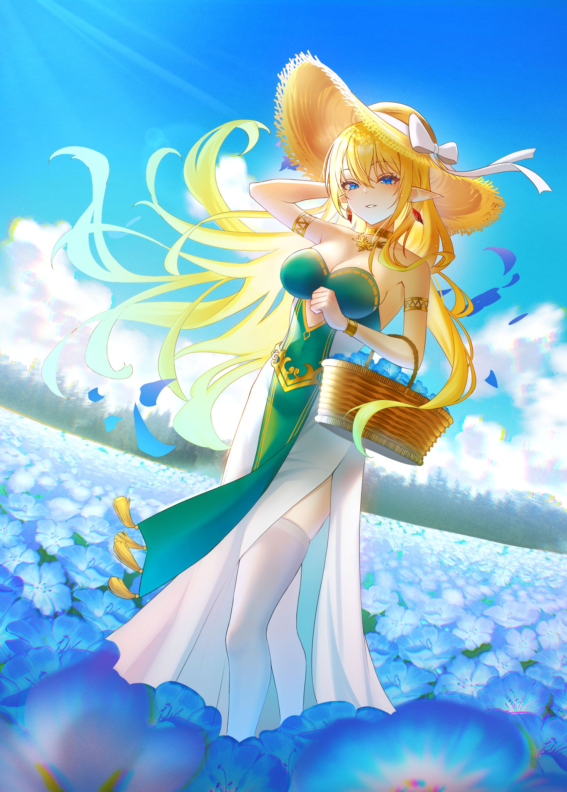 花の世に住むエルフさん-1