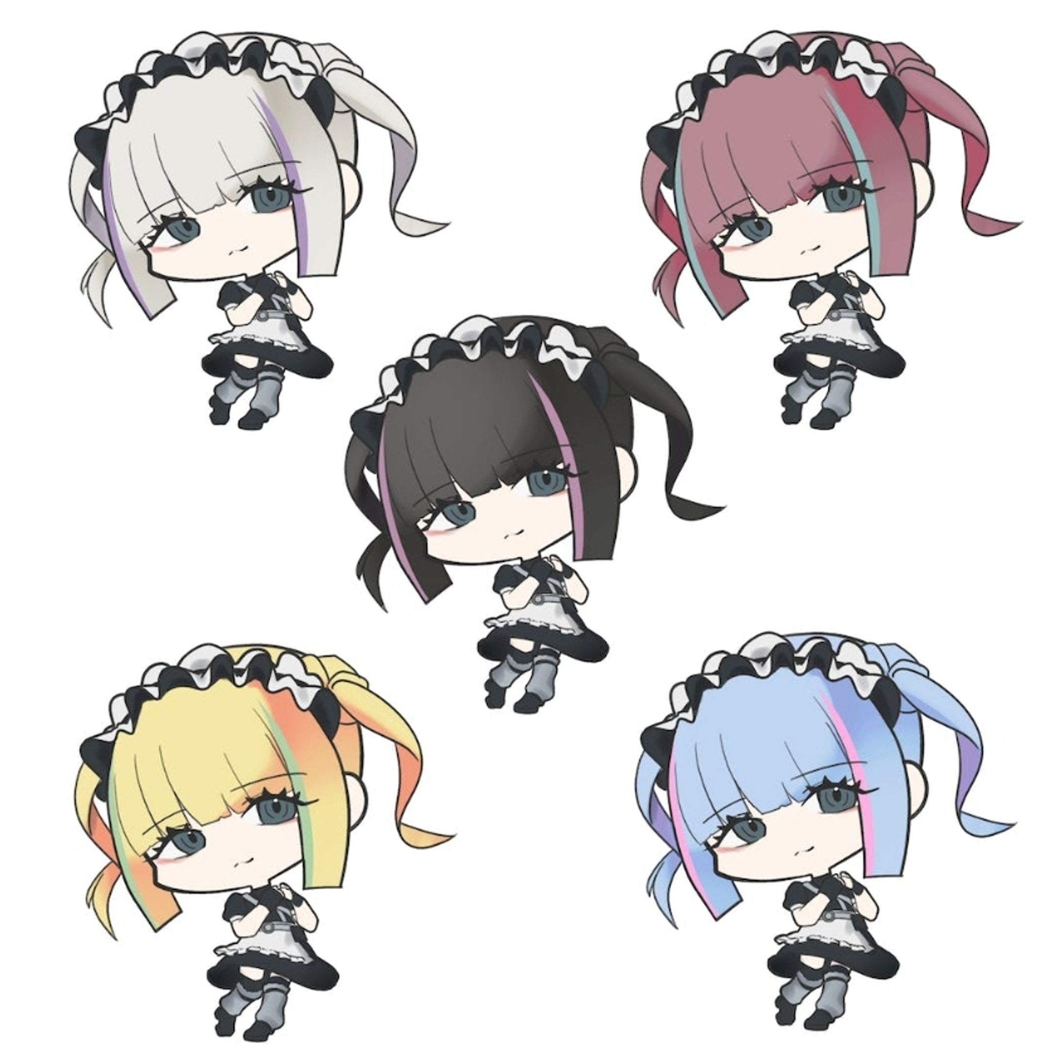 小さなアクリルキーホルダー-1