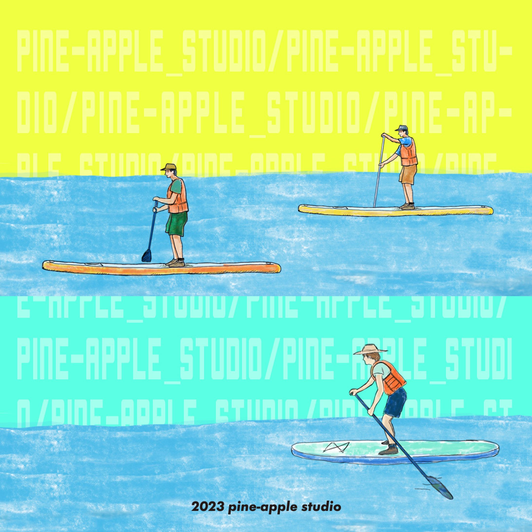 SUPで水上散歩、パンフレット、web用イラスト2023,10月

#logotype #design #graphic design #nagoya #ロゴ #ロゴマーク #シンボルマーク #名古屋 #グラフィックデザイン #デザイン #pine-apple studio #p-studio, #イラストレーション, #illustration, #sup,#サップ-1