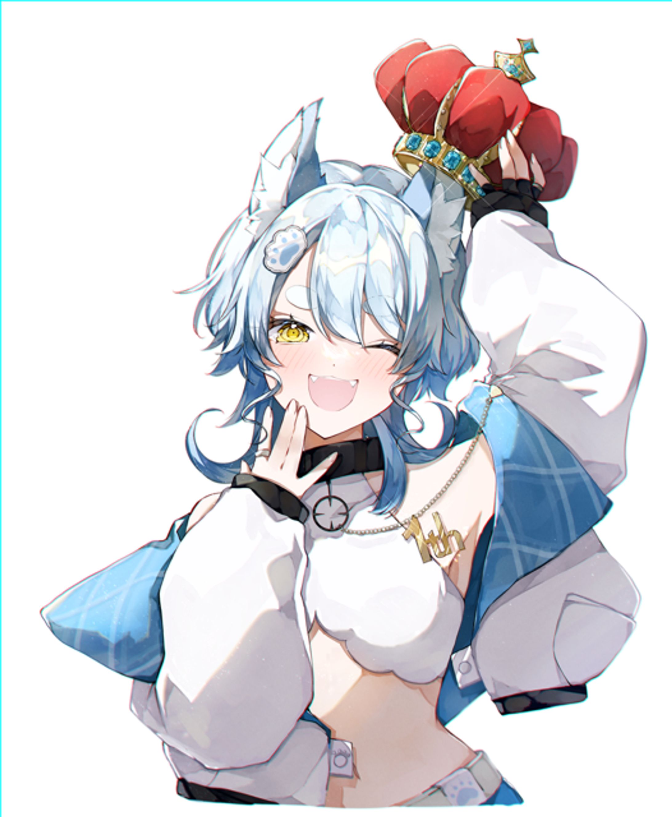 いお様 １周年お祝いイラスト-1