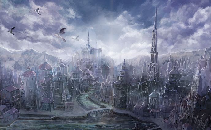 イラストレーター、キャラクターデザイナー、風景