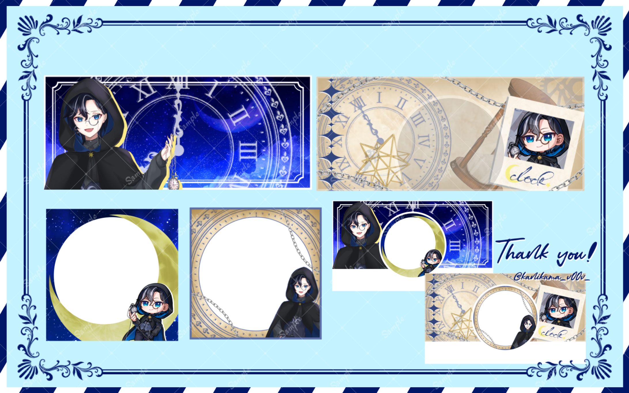 クロック様 アイコンリング＆ヘッダーセット-1