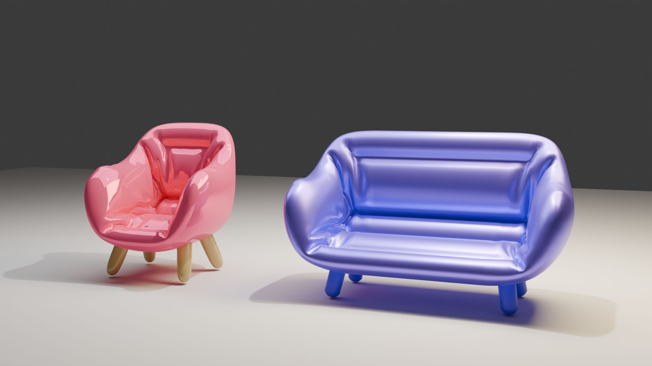 CHIAR/SOFA　（BLENDER）-1