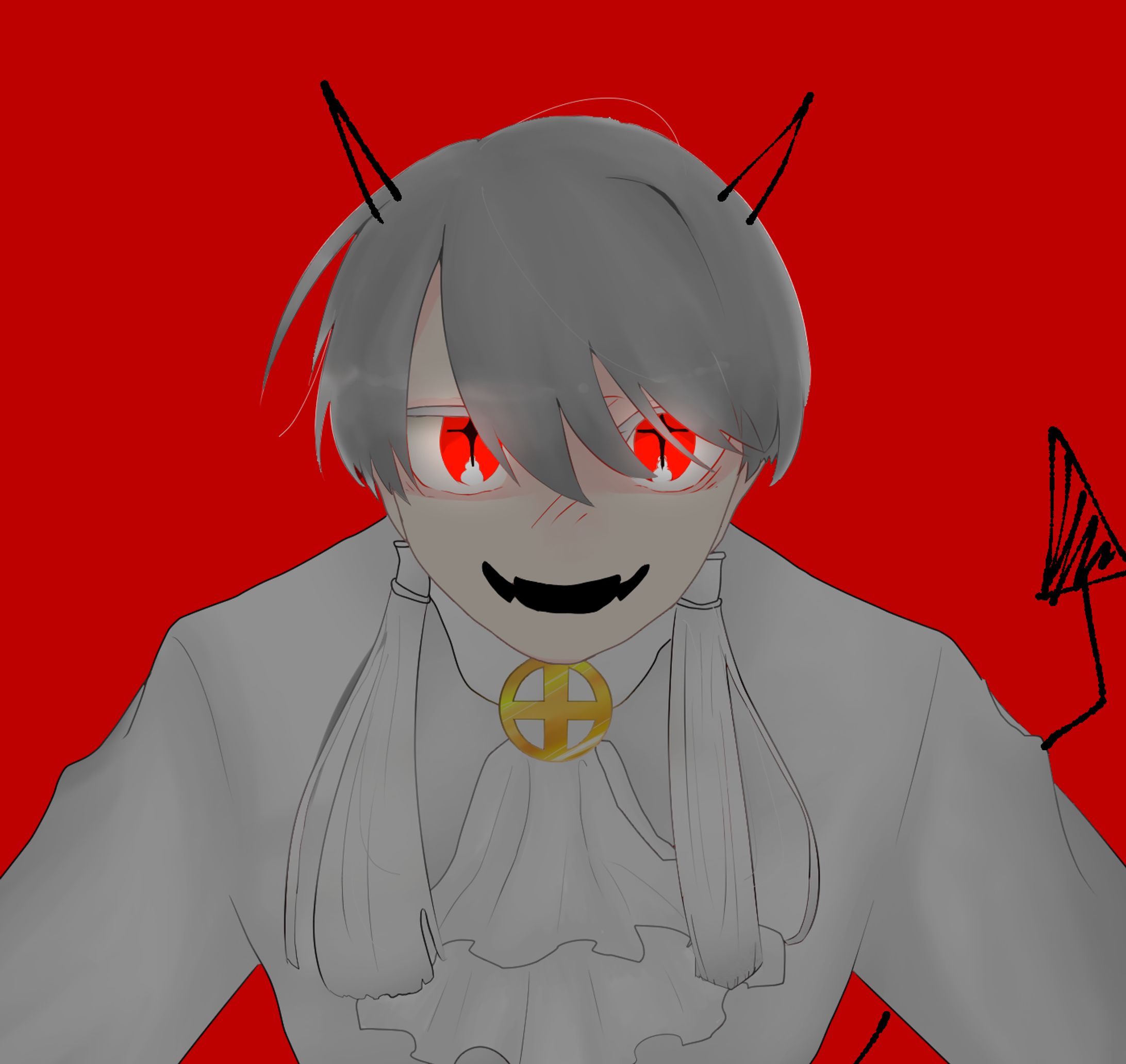 【創作】悪魔の男の子-1