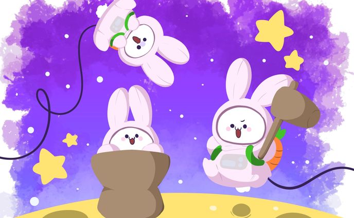 イラスト、キャラクターデザイン、夢絵