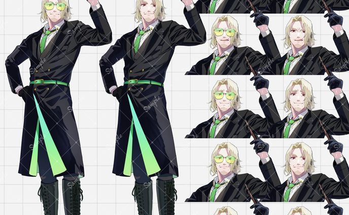 依頼制作 50代男性+各種差分