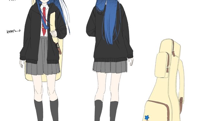 オリジナルキャラクターの立ち絵