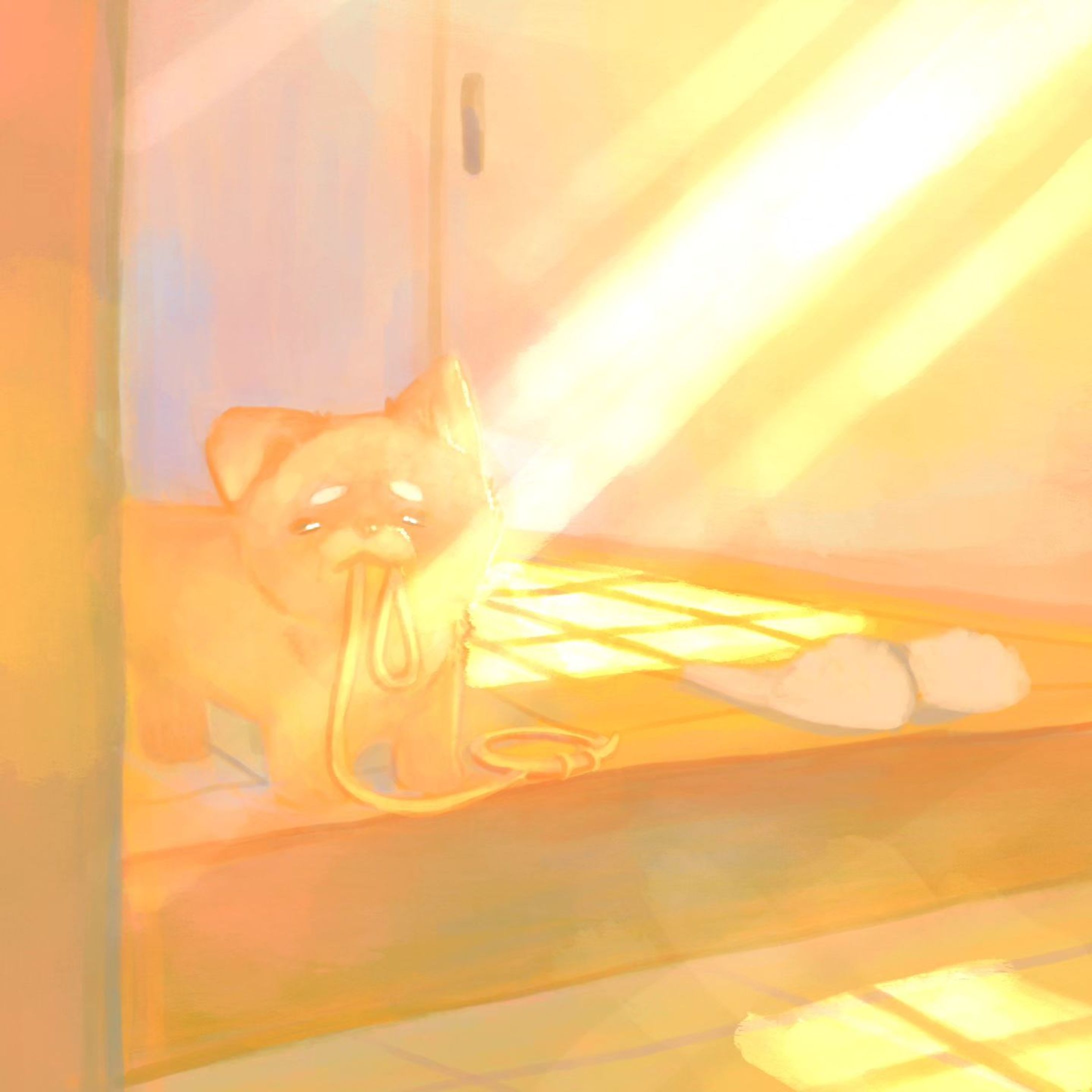 😿
「早く帰ってきてね」
「Come back soon…」

#illustration  #アート #art #artwork #painting #그림  #イラスト好きと繋がりたい #followme #likeforlikes  #kawaiiart  #evening #イラスト #绘画 #digitalillustration
 #夕暮れ #ペット #pet #breakingdawn #landscape  #daybreak # #beautiful #nostalgie #lonely #風景画 #landscapepainting #留守番
 #いらすとぐらむ #instagood #artstagram #artstagram-1